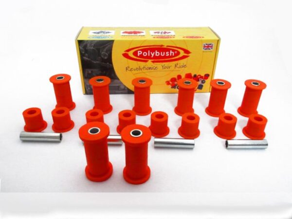 Red Performance Kit In Polyurethane By Polybush For Forward Control