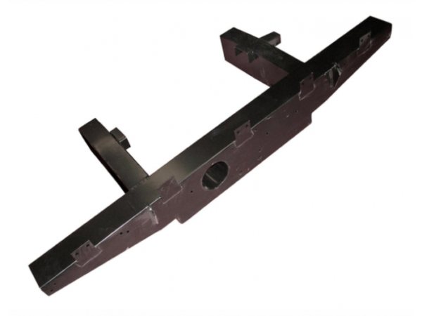 Rear Crossmember (1/4 Chassis) With Extentions and Spring Hangers For Short Wheelbase