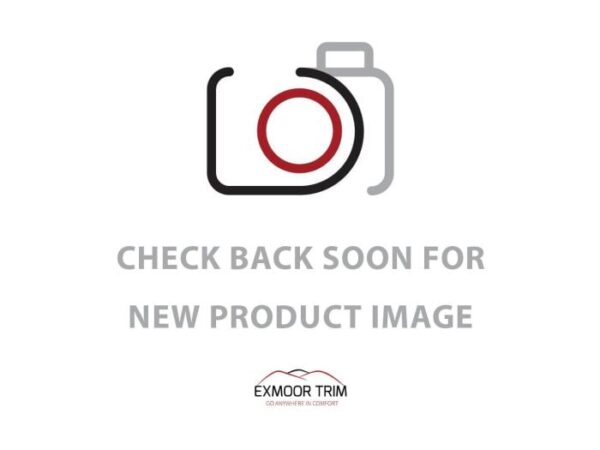 Land Rover Series 3 Deluxe Front Centre Seat Back Black Vinyl - By Exmoor Trim
