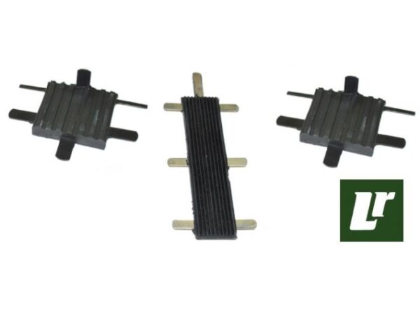 Pedal Pad Kit - Accelerator, Clutch and Brake Pedal Rubbers for Land Rover Series 2A & 3