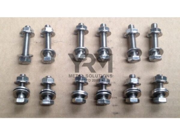Stainless Steel Front Mudflap Bracket Fixing - Comes as a Fittings for One Paid - By YRM Metal