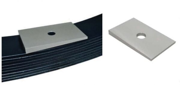 Leaf Spring Castor Correction Wedge - 3 Degrees - 16mm Large Pin Type