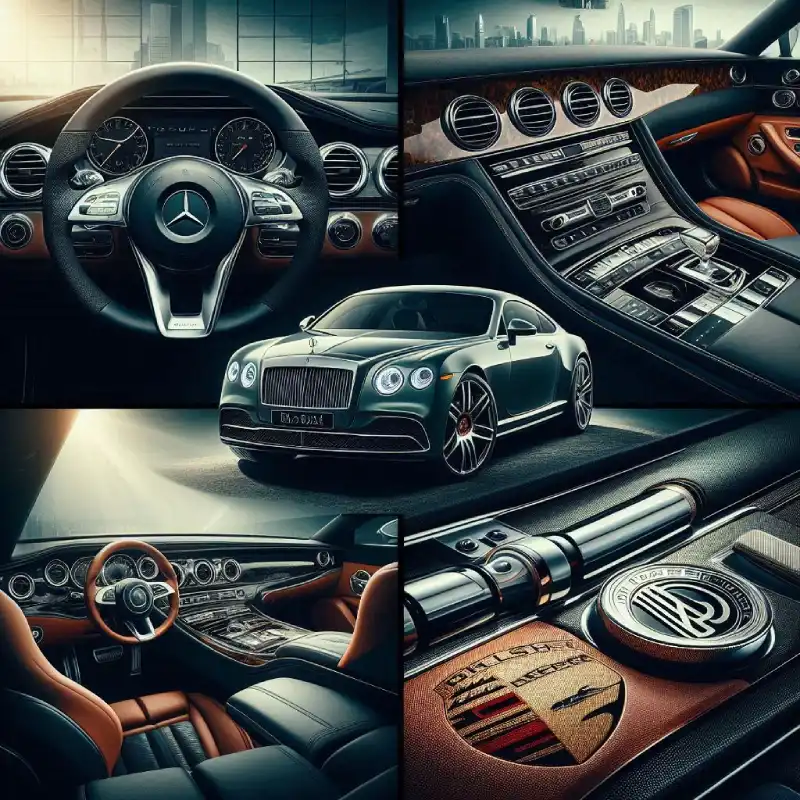 Top 5 Luxury Car Brands with Elegant car Interior Designs in 2024